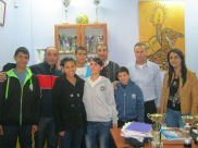  بالصور: انتخاب مجلس طلاب اعدادية دار الحكمة- اللد